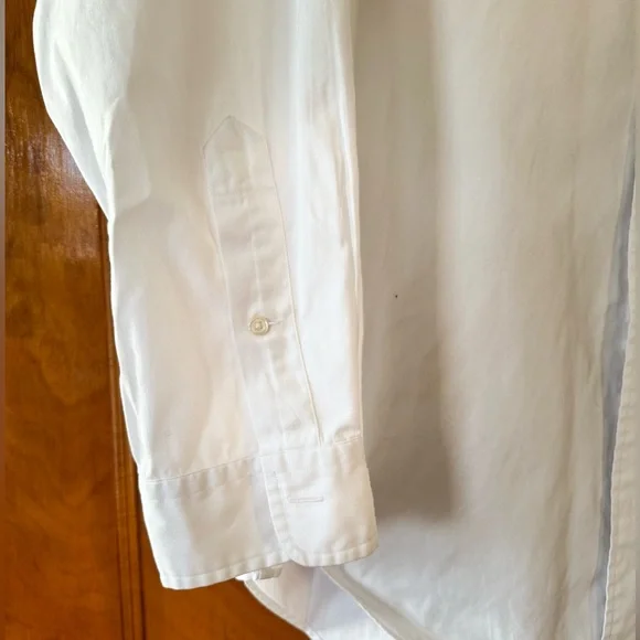 Ralph Lauren White Oxford Button-Down Dress Shirt - Picture 3 of 5